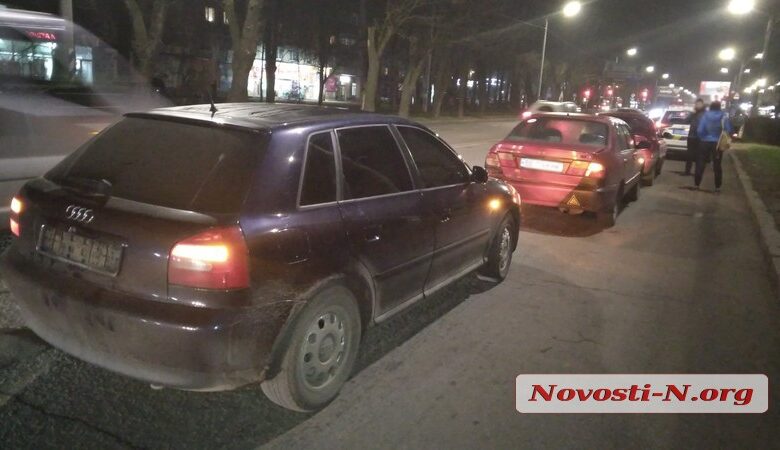 ДТП на пр. Богоявленском в Николаеве вечером 03.12.2021