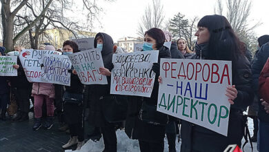 митинг в поддержку Федоровой
