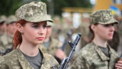 женщины-военнослужащие