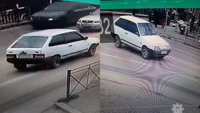 розыск водителя ВАЗ