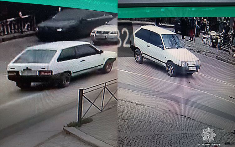 розыск водителя ВАЗ