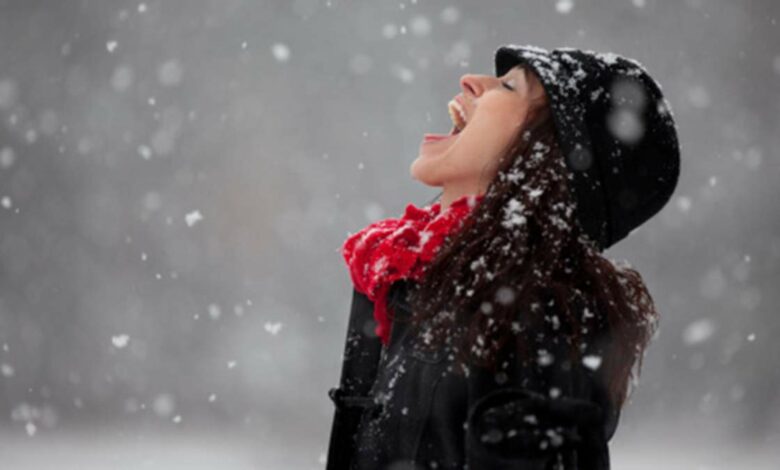 прогулка на морозе