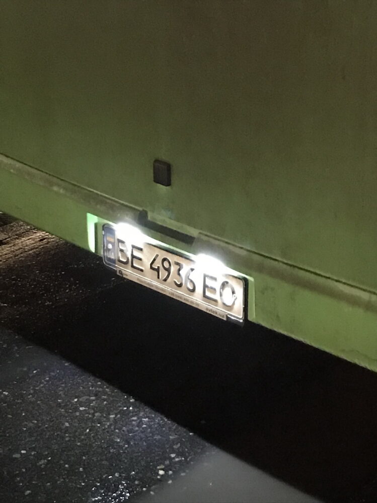 автобу №1 в Николаеве ВЕ4936ЕО