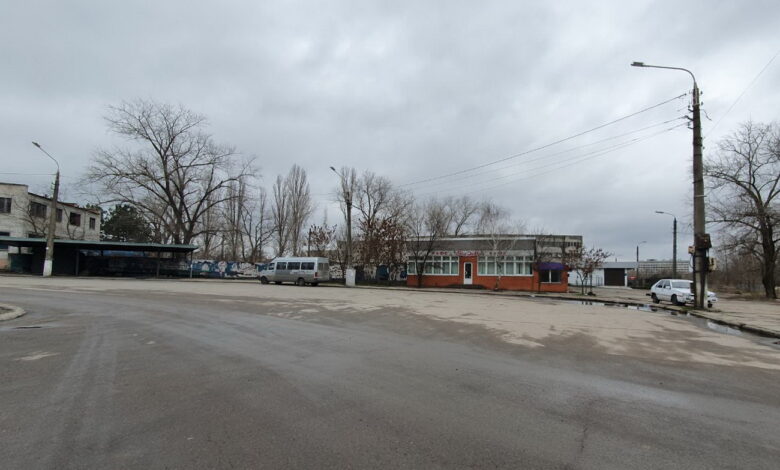 остановка возле завода "Океан"