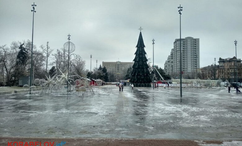 площадь Соборная декабрь 2021