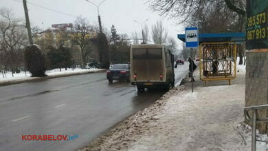 маршрутка, г. Николаев, Корабельный район