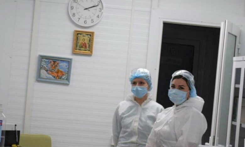 Ковідний госпиталь в Корабельном районе г. Николаева