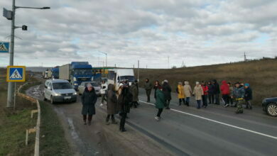 Зайчевское перекрыли трассу