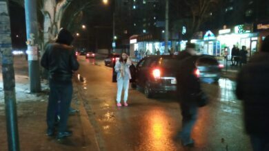 ДТП с пьяной девушкой на Опеле 28.01.2022