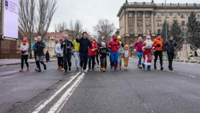 новогодний забег