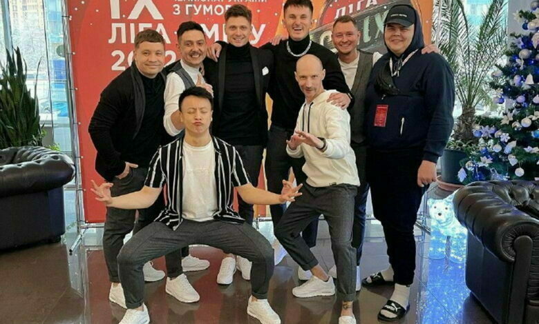 Команда «Дядя Игорь» в "Лиге смеха"