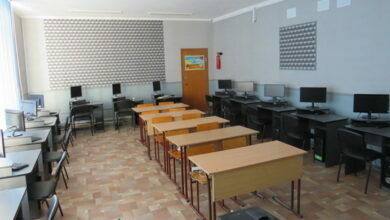 кабинет информатики в гимназии №3