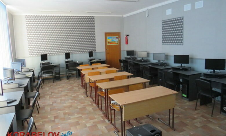 кабинет информатики в гимназии №3