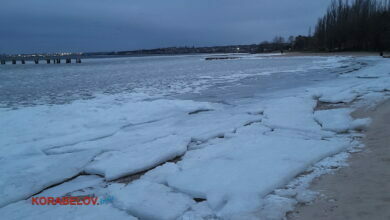 г. Николаев, пляж "Чайка"