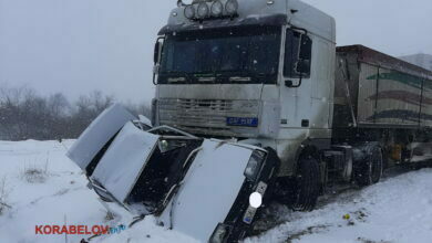 ДТП на ул. Айвазовского 25.01.2022