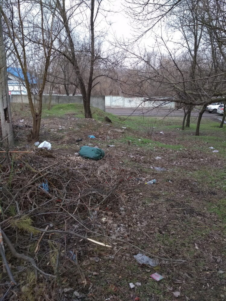 мусор, Янтарная 67