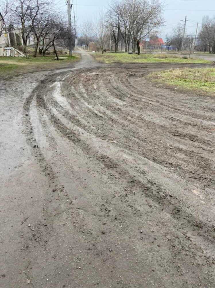 тротуар по ул. Прибугской, Широкая Балка