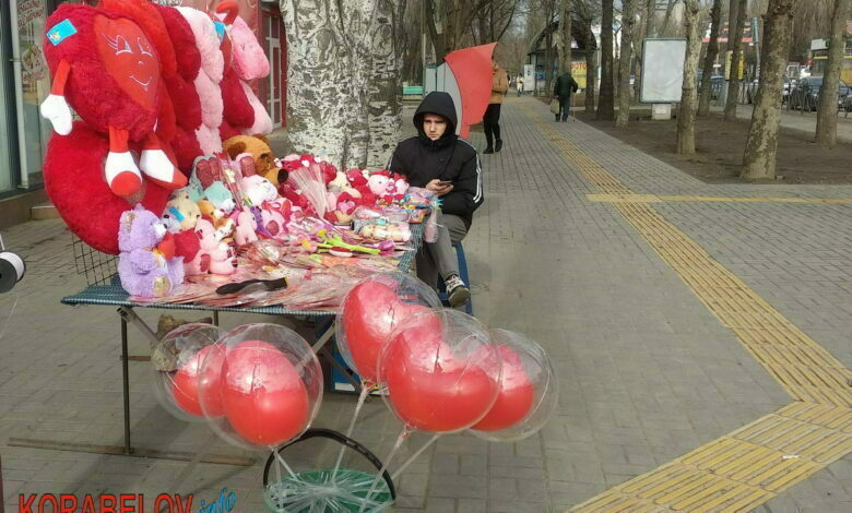 Предпраздничная продажа ко Дню влюбленных