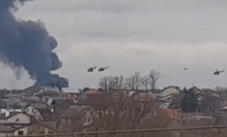 бой за аэродром Гостомеля