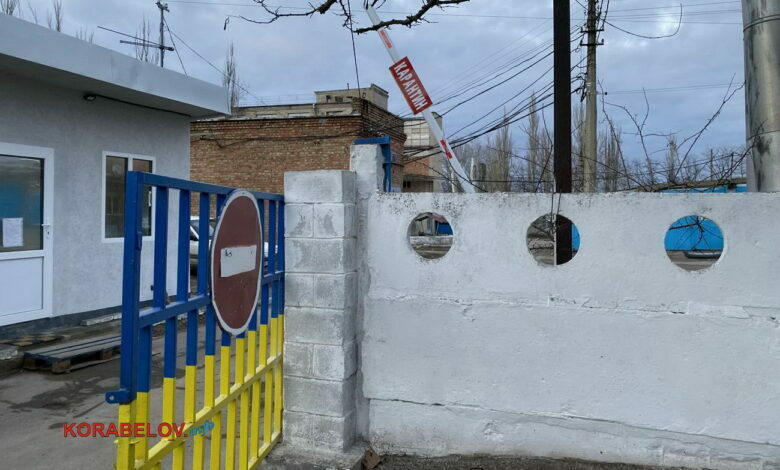 Въезд в Николаевскую горбольницу №5