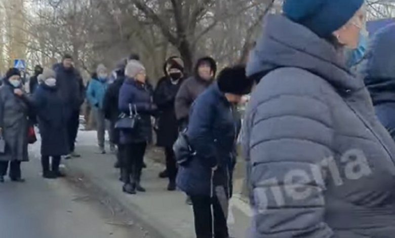 очередь за тестом