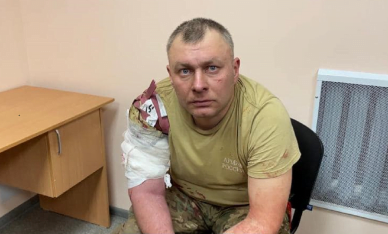 пленный российский военный