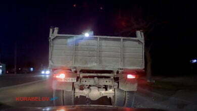 грузовик нарушителя