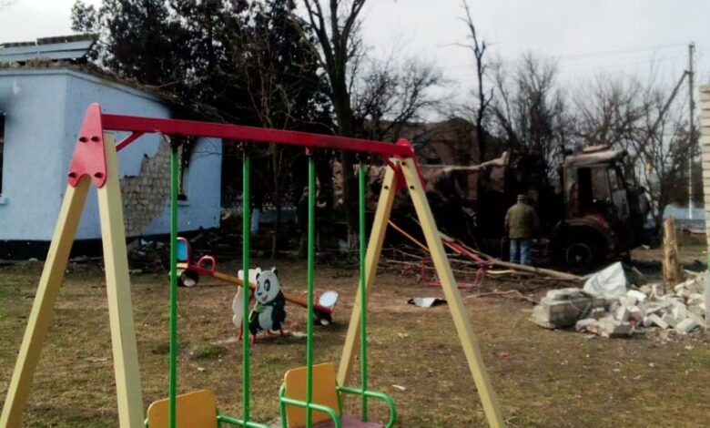 освобождение села от российских оккупантов