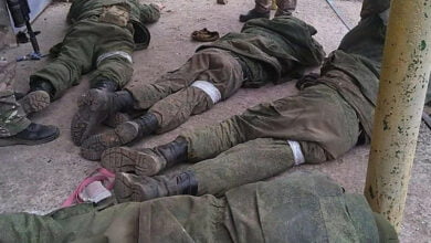 задержанные российские оккупанты