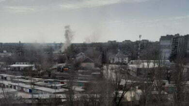 Обстрел Николаева российскими оккупантами (архивное фото)