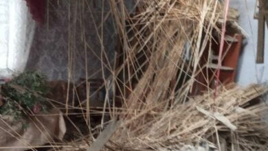 разрушенный дом в Балабановке