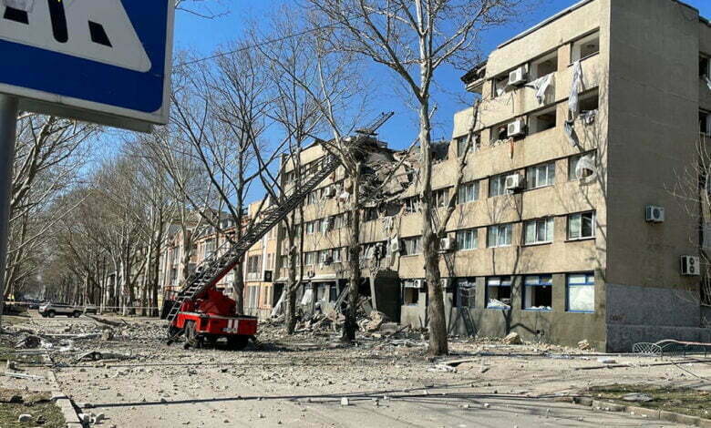 разрушенная гостиница