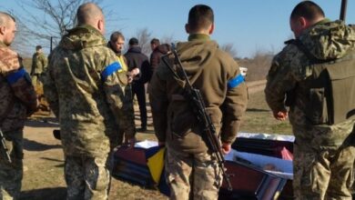 прощание с погибшими