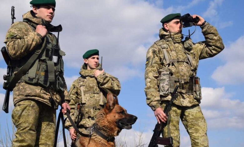 украинские пограничники
