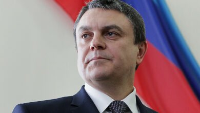 Главарь террористической «ЛНР» Леонид Пасечник