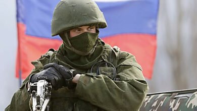 российский оккупант