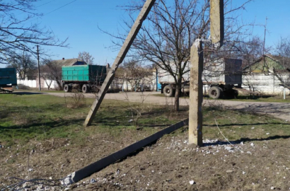 фото повреждений в селе Шевченково