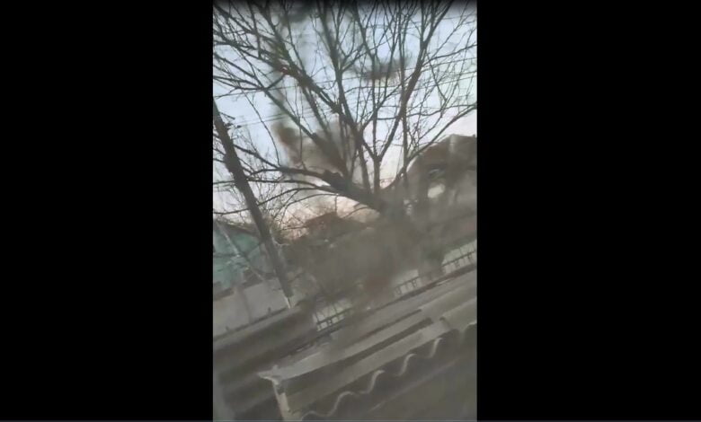 19.03: снаряд упал в Широкой Балке