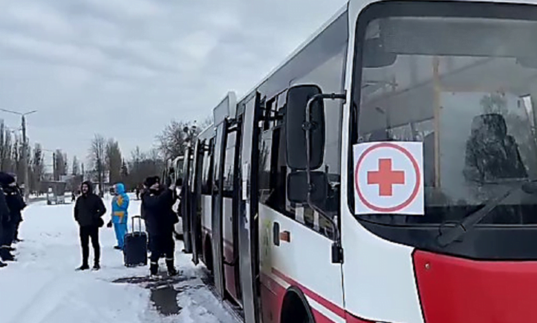 эвакуация населения в Сумах