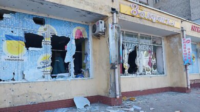 результат бомбежки российскими оккупантами