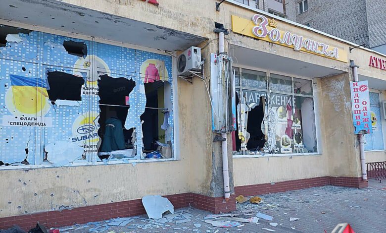 результат бомбежки российскими оккупантами