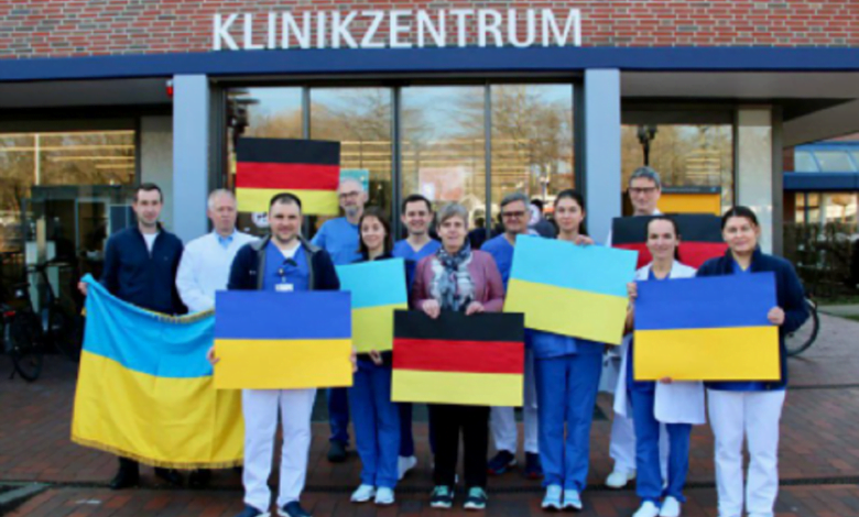 помощь из Германии