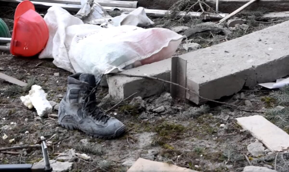 разбор завалов здания Николаевской ОВА