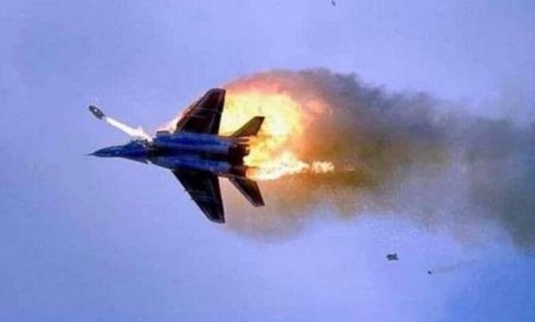 сбитый Су-25