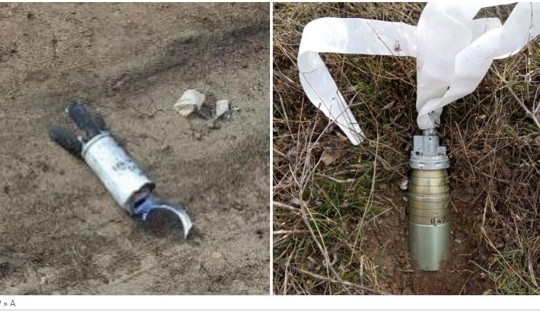 частини касетних снарядів