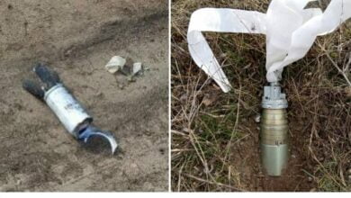 частини касетних снарядів