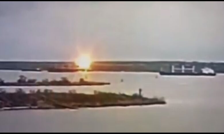 вибух біля порту "Ольвія"