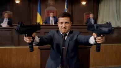 Зеленский: кадр из фильма "Слуга народа""