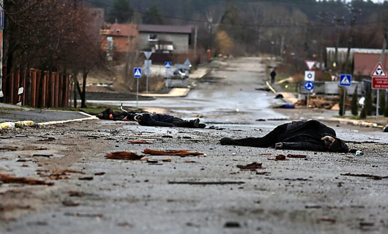 зверства россиян в Буче