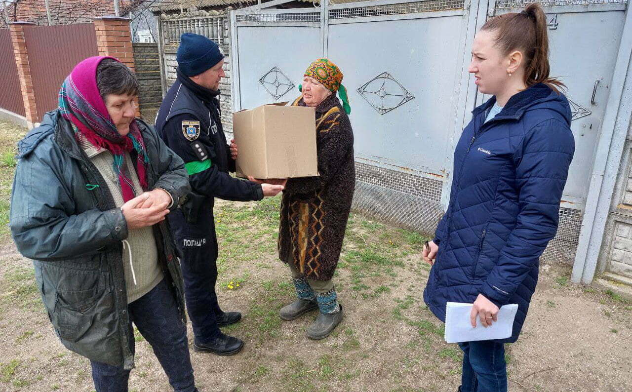 помощь от Галициновской ОТГ